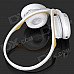 X6 Bluetooth v1.2 Stereo Headphones w/ Microphone / FM / TF - White X6 Bluetooth v1.2 Stereo Headphones w/ Microphone / FM / TF - White
