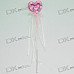 Halloween/Christmas Cute Magic Heart Wand - Small (2-Pack)