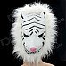 Stylish Tiger Mask for Halloween / Cosplay - White + Black Stylish Tiger Mask for Halloween / Cosplay - White + Black