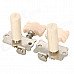 William Tri-Heads Folk / Classical String Tuning Peg Tuners - Silver + Beige (2 PCS) William Tri-Heads Folk / Classical String Tuning Peg Tuners - Silver + Beige (2 PCS)
