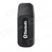 Bluetooth V2.0+EDR USB Drive Audio Receiver w/ 3.5mm Audio Male to Male Cable - Black Bluetooth V2.0+EDR USB Drive Audio Receiver w/ 3.5mm Audio Male to Male Cable - Black