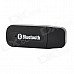 Bluetooth V2.0+EDR USB Drive Audio Receiver w/ 3.5mm Audio Male to Male Cable - Black Bluetooth V2.0+EDR USB Drive Audio Receiver w/ 3.5mm Audio Male to Male Cable - Black
