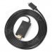 MHL to HDMI Cable for Samsung i9100 / i9200 / i9250 / i997 + More - Black (172cm) MHL to HDMI Cable for Samsung i9100 / i9200 / i9250 / i997 + More - Black (172cm)