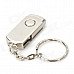 Rotational Aluminum USB 2.0 Flash Drive - Silver (8GB) Rotational Aluminum USB 2.0 Flash Drive - Silver (8GB)