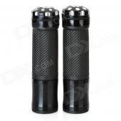 Universal Motorcycle Handle Grip - Black (2 PCS)