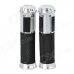 Universal Motorcycle Handle Grip - Silver + Black (2 PCS) Universal Motorcycle Handle Grip - Silver + Black (2 PCS)