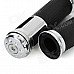 Universal Motorcycle Handle Grip - Silver + Black (2 PCS) Universal Motorcycle Handle Grip - Silver + Black (2 PCS)