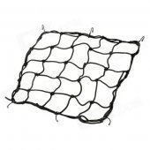 Elastic Baggage Band Helmet Holder for Motorcycle - Black