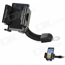 Motorcycle 360 Degree Rotating Mount Holder for GPS / Cell Phone / Walkie Talkie / MP4 - Black Motorcycle 360 Degree Rotating Mount Holder for GPS / Cell Phone / Walkie Talkie / MP4 - Black