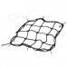 Motorcycle Elastic + Iron Mesh Helmet Cargo Net Luggage - Black