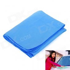PVA Chamois Car/House Cleaning Towel Cloth - Blue (Size L) PVA Chamois Car/House Cleaning Towel Cloth - Blue (Size L)