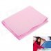 PVA Chamois Car/House Cleaning Towel Cloth - Pink (Size L) PVA Chamois Car/House Cleaning Towel Cloth - Pink (Size L)