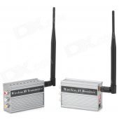 2.4GHz 3.5W Wireless Transmitter and Receiver Kit w/ Antennas - Grey