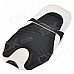 Fashion PU Leather Seat Cover for Yamaha - Black + White