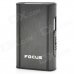 FOCUS JUNLANG Aluminum Alloy + Plastic Automatic Cigarette Case - Black FOCUS JUNLANG Aluminum Alloy + Plastic Automatic Cigarette Case - Black