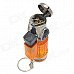 609 Windproof Tri-Flame Butane Jet Lighter - Orange 609 Windproof Tri-Flame Butane Jet Lighter - Orange