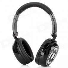 BH-M8 Hi-Fi Rechargeable V4.0 Bluetooth Stereo Headphone w/ Microphone - Black