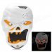 Halloween Spooky Mummy Style Doorbell w/ Talking Spider - White + Black (3 x AA)