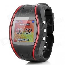 Heacent HC628 GPS Watch Tracker with SOS - Red + Black Heacent HC628 GPS Watch Tracker with SOS - Red + Black