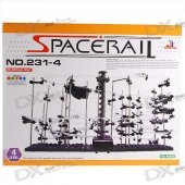 SpaceRail DIY Physics Space Ball Rollercoaster with Powered Elevator (26000mm Rail)