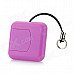 Square Shape USB 2.0 Micro SD/TF Card Reader - Purple Square Shape USB 2.0 Micro SD/TF Card Reader - Purple