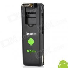Jesurun Xplus Cell Phone Control Android 4.0 Google TV Player w/ Wi-Fi / 1GB RAM / 4GB ROM - Black Jesurun Xplus Cell Phone Control Android 4.0 Google TV Player w/ Wi-Fi / 1GB RAM / 4GB ROM - Black