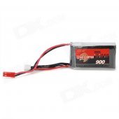 11.1V 25C 900mAh Li-Poly Battery Pack for R/C Model - Grey + Silver