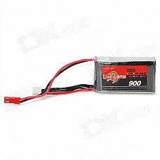 11.1V 25C 900mAh Li-Poly Battery Pack for R/C Model - Grey + Silver