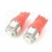 T10 1.5W 115lm 5-SMD 5050 LED Red Light Motorcycle Instrument Lamp - Red + White (12V / 2 PCS) T10 1.5W 115lm 5-SMD 5050 LED Red Light Motorcycle Instrument Lamp - Red + White (12V / 2 PCS)