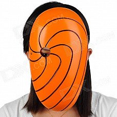 Radial Line Style Plastic Mask w/ Elastic Strap - Orange Radial Line Style Plastic Mask w/ Elastic Strap - Orange
