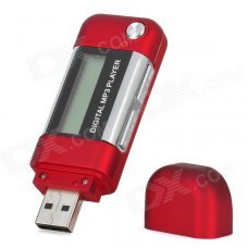 XP9142 1.2" LCD Multi-Function MP3 Player w/ FM / Recorder - Red (4GB / 1 x AAA) XP9142 1.2" LCD Multi-Function MP3 Player w/ FM / Recorder - Red (4GB / 1 x AAA)