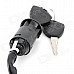 CYT Motorcycle Electrical Lock for Honda CG125 - Black CYT Motorcycle Electrical Lock for Honda CG125 - Black