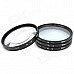 Close Up +1 / +2 / +4 / +10 Lens Filters Set - Black (58mm / 4 PCS) Close Up +1 / +2 / +4 / +10 Lens Filters Set - Black (58mm / 4 PCS)