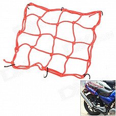 Elastic Baggage Band Helmet Net Holder for Motorcycle - Red Elastic Baggage Band Helmet Net Holder for Motorcycle - Red
