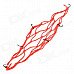Elastic Baggage Band Helmet Net Holder for Motorcycle - Red Elastic Baggage Band Helmet Net Holder for Motorcycle - Red