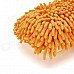KTM001 Chenille Fiber Car Washing Gloves Sponge Pad - Orange