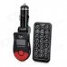 FM101 1" LCD Car MP3 Player FM Transmitter with Remote Controller - Black + Red (12V) FM101 1" LCD Car MP3 Player FM Transmitter with Remote Controller - Black + Red (12V)