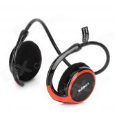 AX-610 Bluetooth V2.1+EDR Stereo Headset Headphones with Microphone - Black + Red