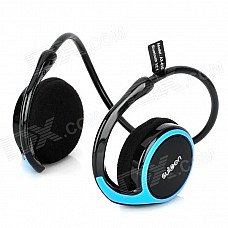 AX-610 Bluetooth V2.1+EDR Stereo Headset Headphones with Microphone - Black + Blue