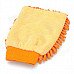 E23 Chenille Fiber Car Washing Gloves - Orange E23 Chenille Fiber Car Washing Gloves - Orange