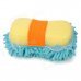 KTM001 Chenille Fiber Car Washing Gloves Sponge Pad - Blue KTM001 Chenille Fiber Car Washing Gloves Sponge Pad - Blue