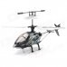 Rechargeable 4-CH IR Remote Controlled R/C Helicopter w/ Gyro - Black + Silver + White Rechargeable 4-CH IR Remote Controlled R/C Helicopter w/ Gyro - Black + Silver + White