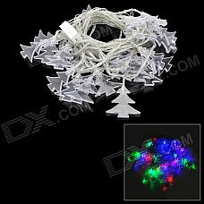 3W 30-LED Strobe RGB Light Christmas Tree Style Decorative String Light (220V / 2-Round-Pin Plug) 3W 30-LED Strobe RGB Light Christmas Tree Style Decorative String Light (220V / 2-Round-Pin Plug)