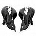 MP043 Cool Windproof Motorcycle Handlebar Guard Protector - Black + Silver (2 PCS) MP043 Cool Windproof Motorcycle Handlebar Guard Protector - Black + Silver (2 PCS)