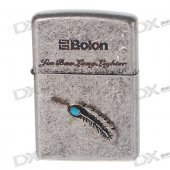 Weathered-Look Bolon Oil Lighter (Feather)