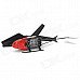 Rechargeable 2.5-CH IR Remote Controlled R/C Helicopter - Red + Black + Silver Rechargeable 2.5-CH IR Remote Controlled R/C Helicopter - Red + Black + Silver