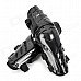 AMT-YW058 Motorcycle Sports Knee Pad Guard - Black (Pair)