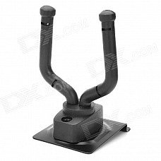 Wall Mount String Rotating Guitar Hanger - Black Wall Mount String Rotating Guitar Hanger - Black