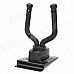 Wall Mount String Rotating Guitar Hanger - Black Wall Mount String Rotating Guitar Hanger - Black