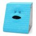 Funny Face Style Money Swallowing Coin Bank - Blue (2 x AA) Funny Face Style Money Swallowing Coin Bank - Blue (2 x AA)